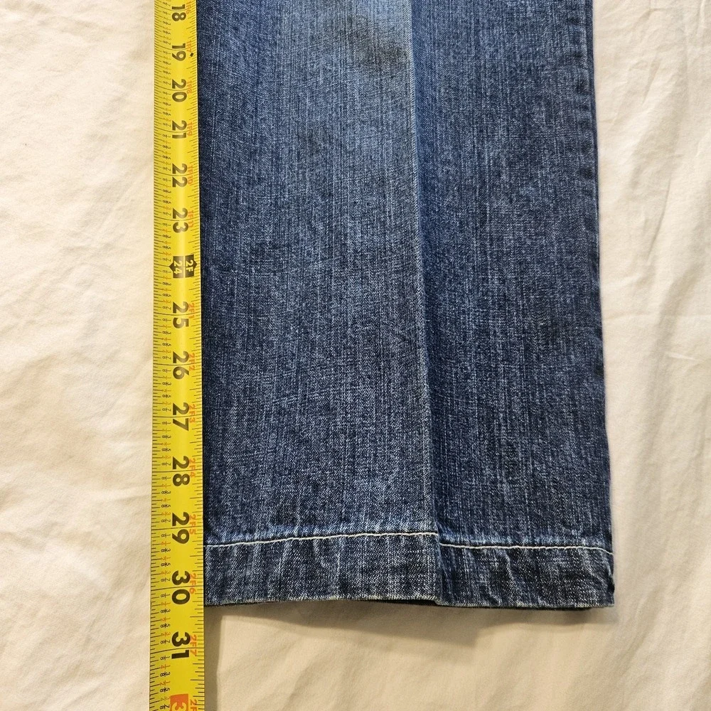 Vintage Y2K Joe Boxer Jeans Carpenter Baggy Size 34x30 8 Ball Denim Skater‎